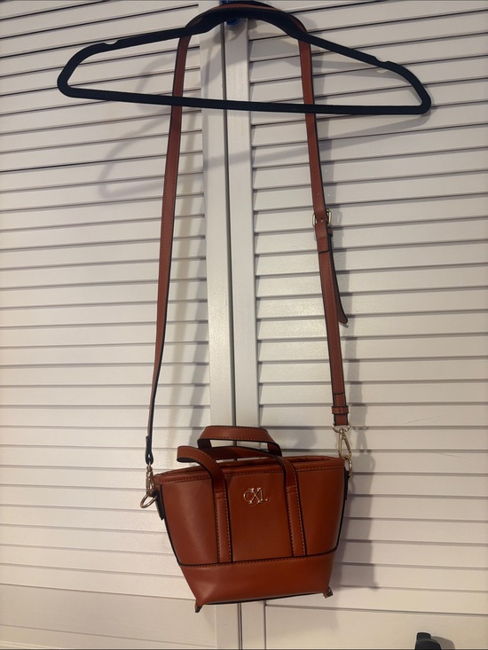 Christian Lacroix Handbags - Christian Lacroix Brown Leather Shoulder Bag with Gold Hardware